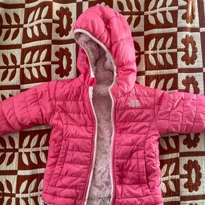 The North Face Fuchsia Quilted Jacket